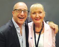 June O'Driscoll, owner of Thoughtitude with Paul McKenna